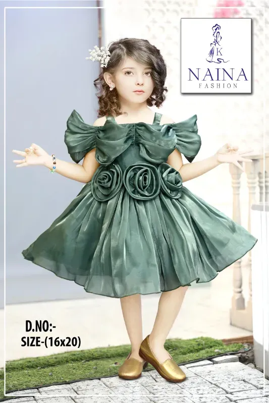 Beautiful party frock for baby girls