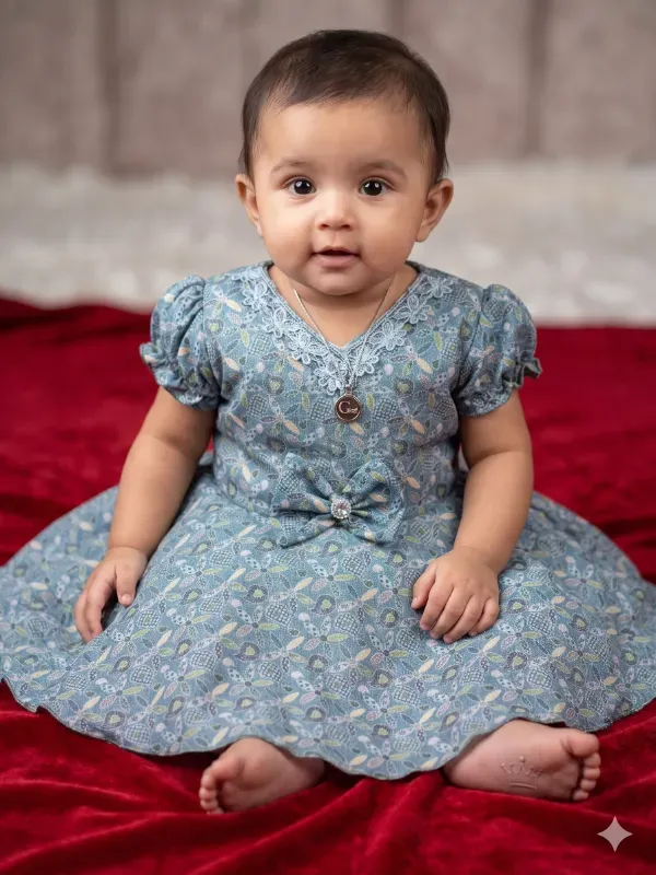 Bluebell Bloom Baby Dress