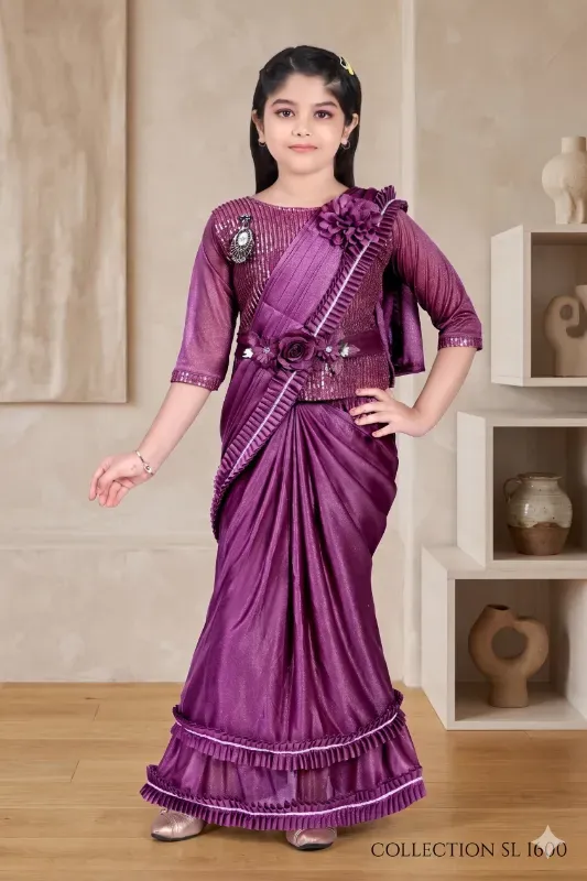 Royal Glow ReadyMade Saree